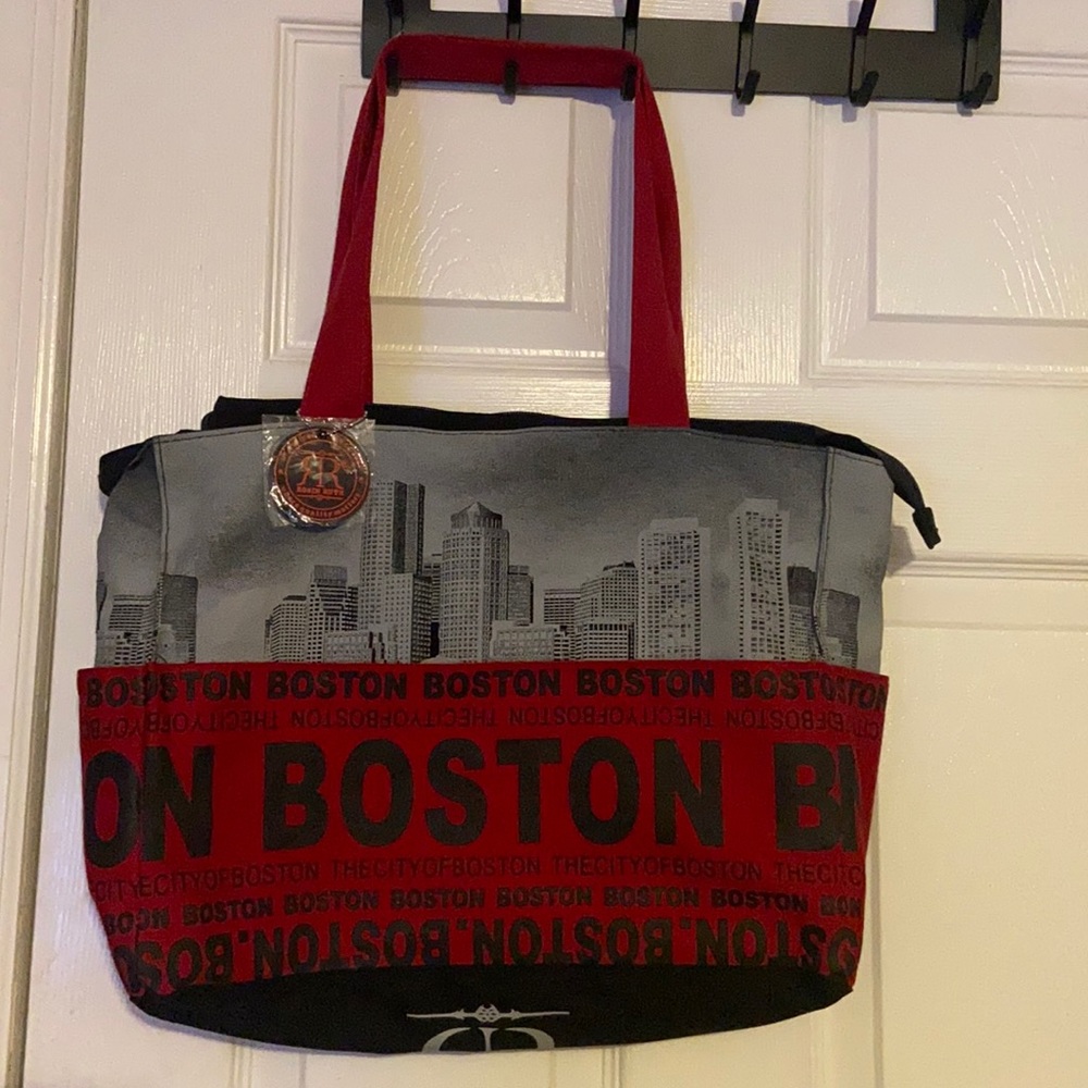 The city of Boston souvenir tote